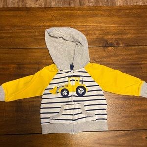 Baby bulldozer jacket